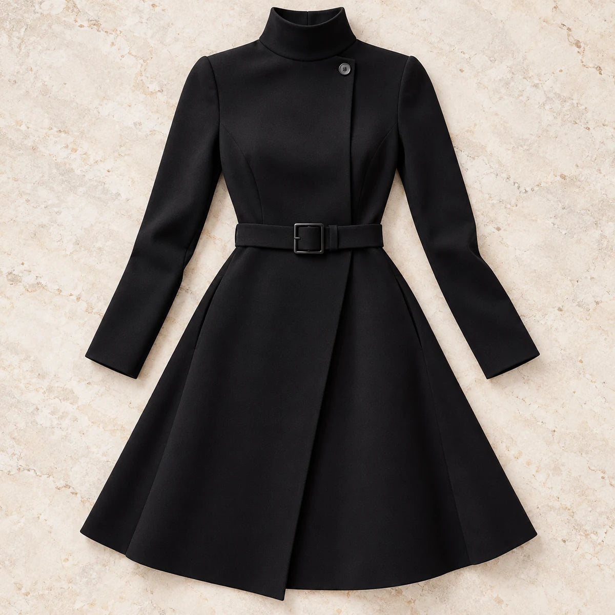 Florence Dress Black flatlay
