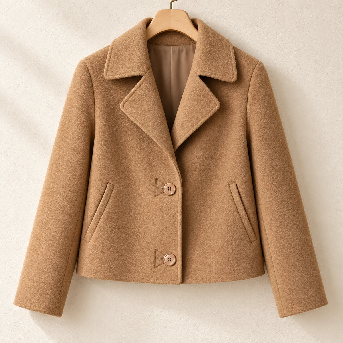Genevieve Jacket Brown hanger