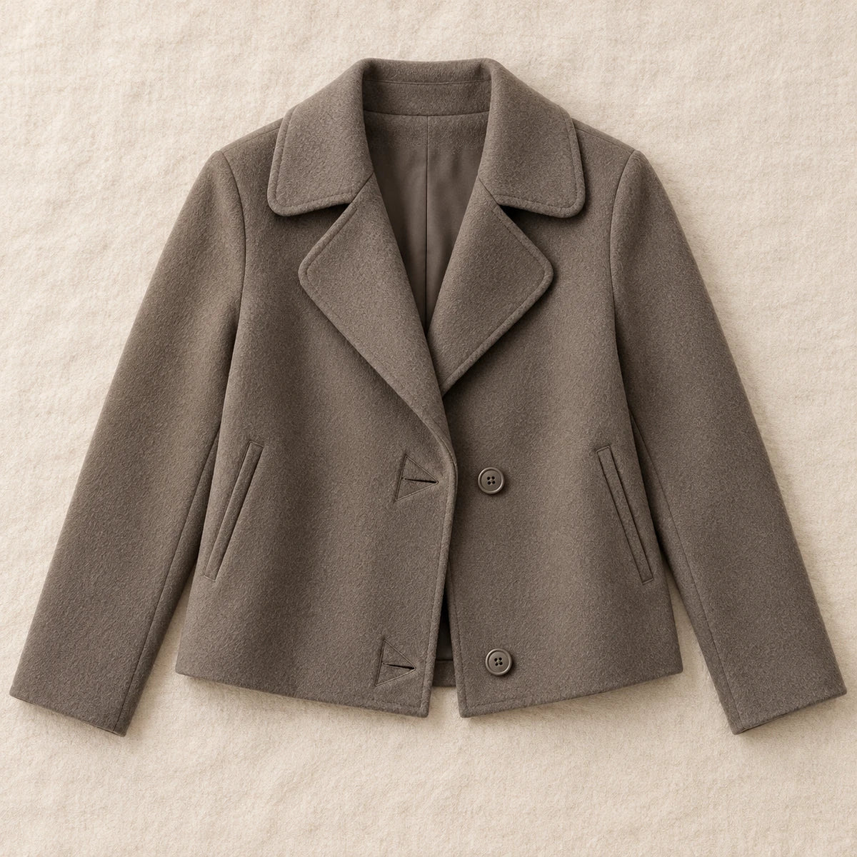 Genevieve Jacket Gray flatlay
