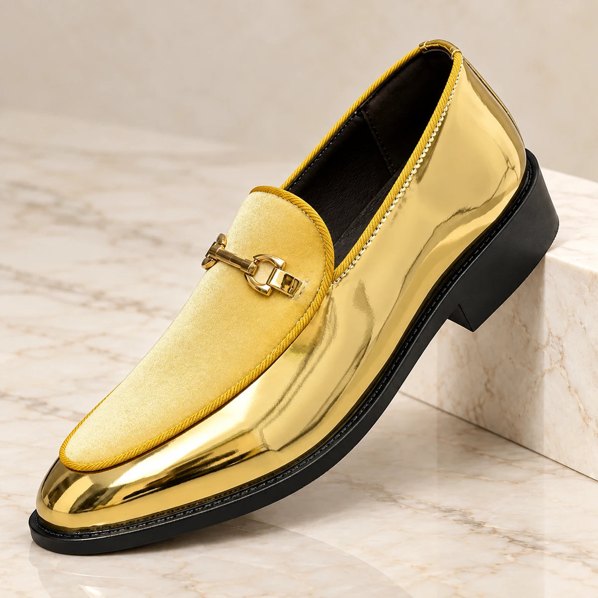 Hugh Loafers Gold primary