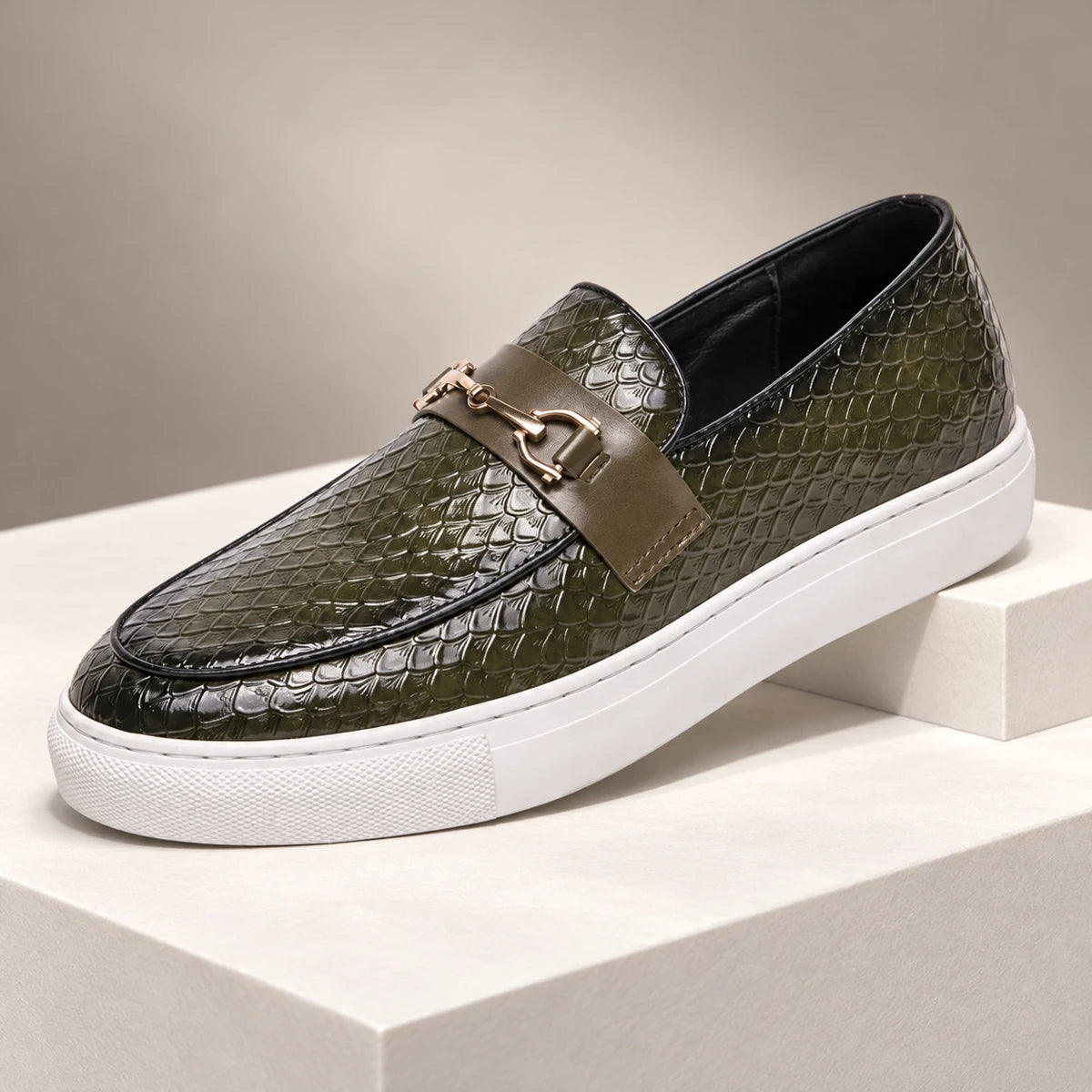 Leather Loafers | Judah Green primary
