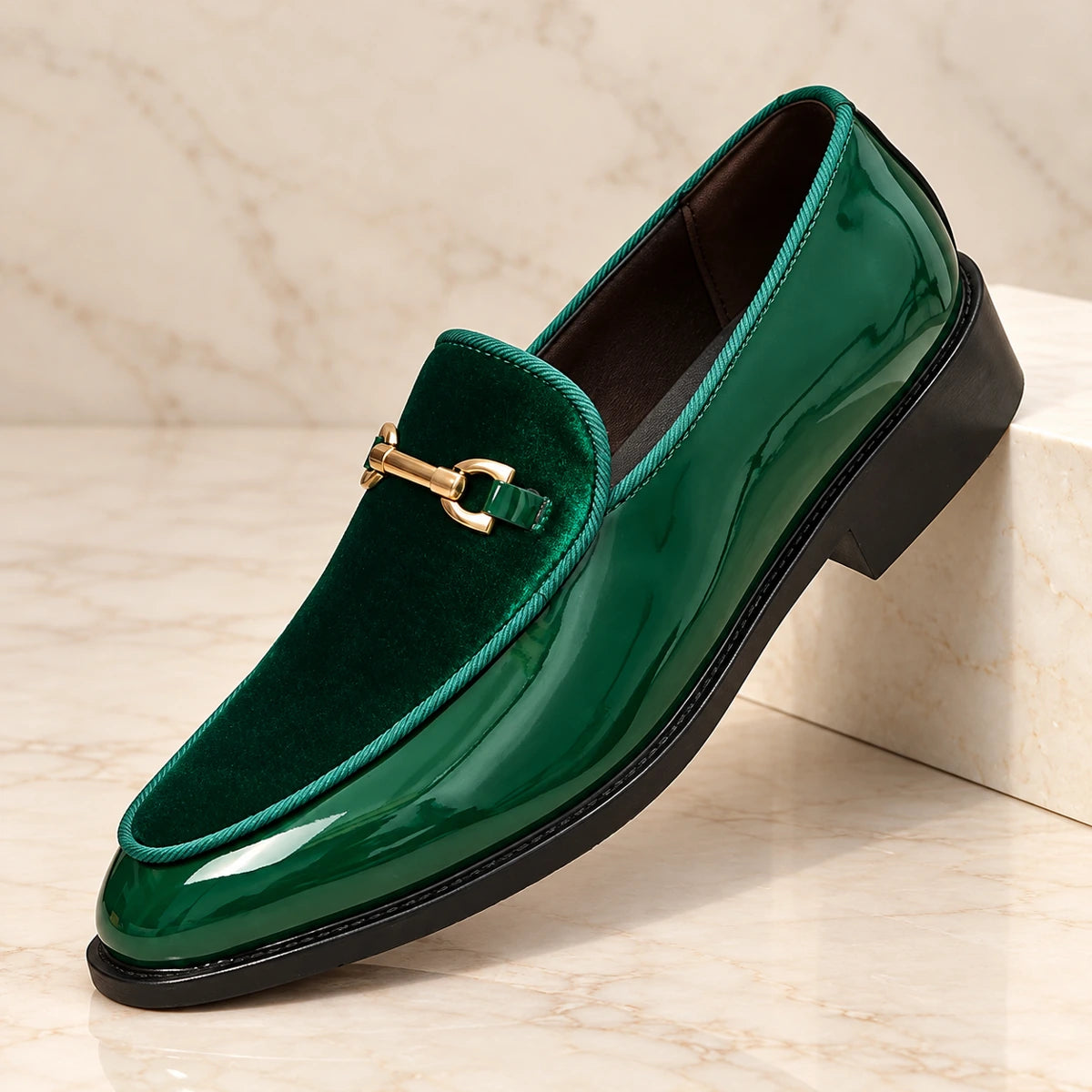 Hugh Loafers Green primary