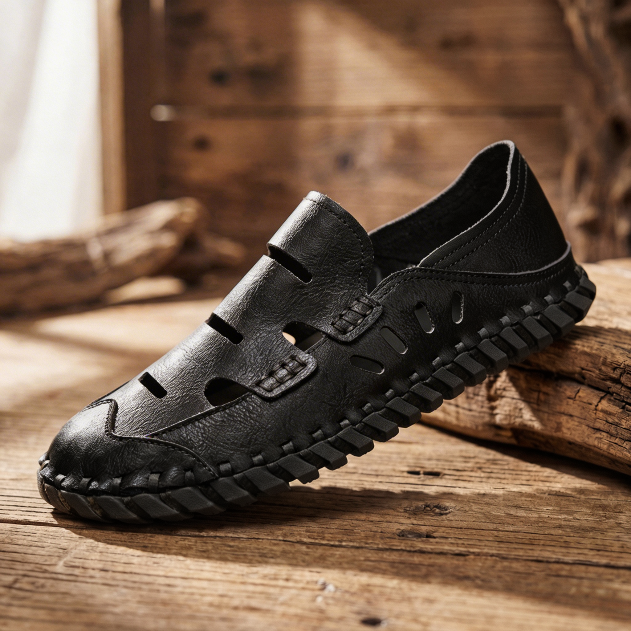 Maxim Leather Slip-On Shoes