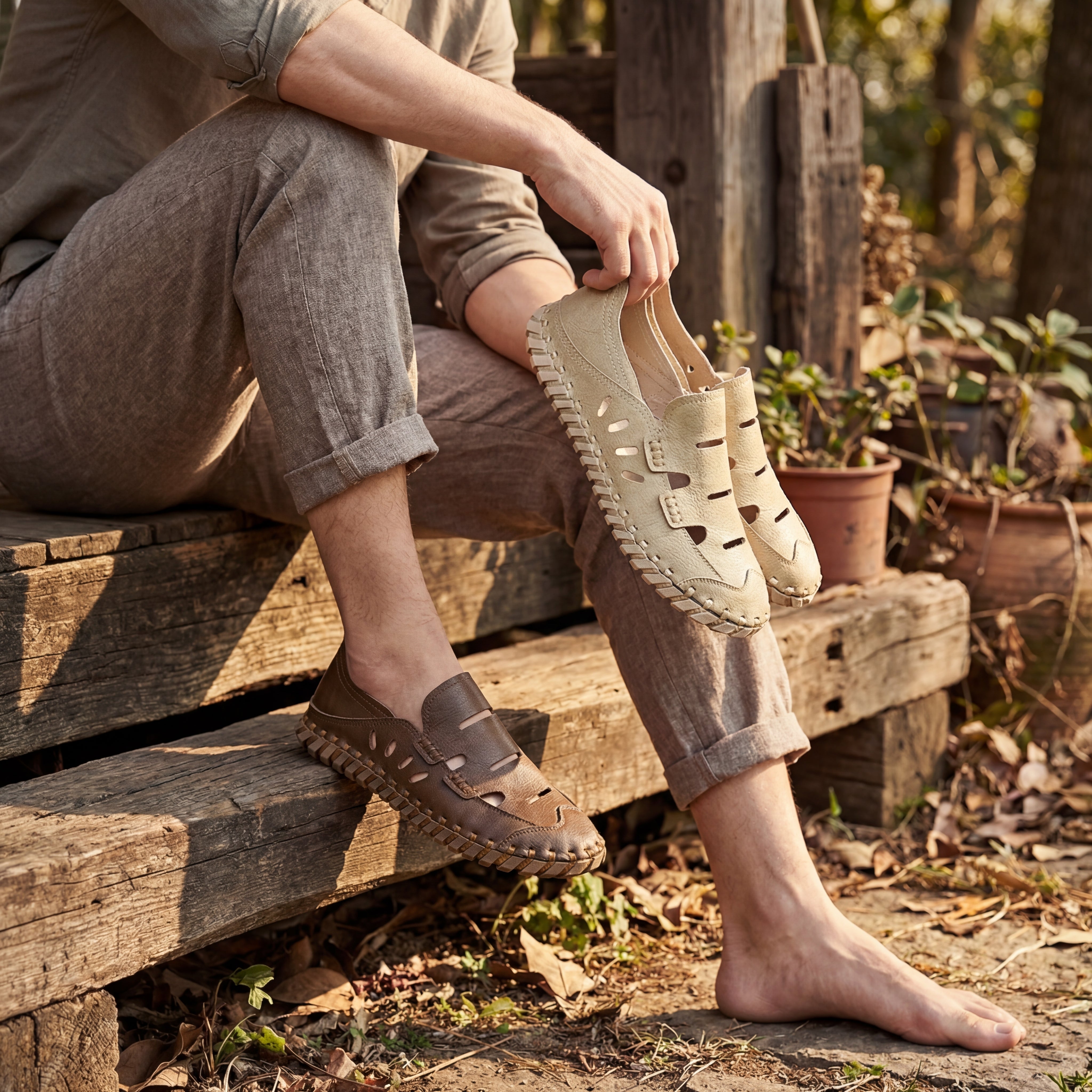 Maxim Leather Slip-On Shoes