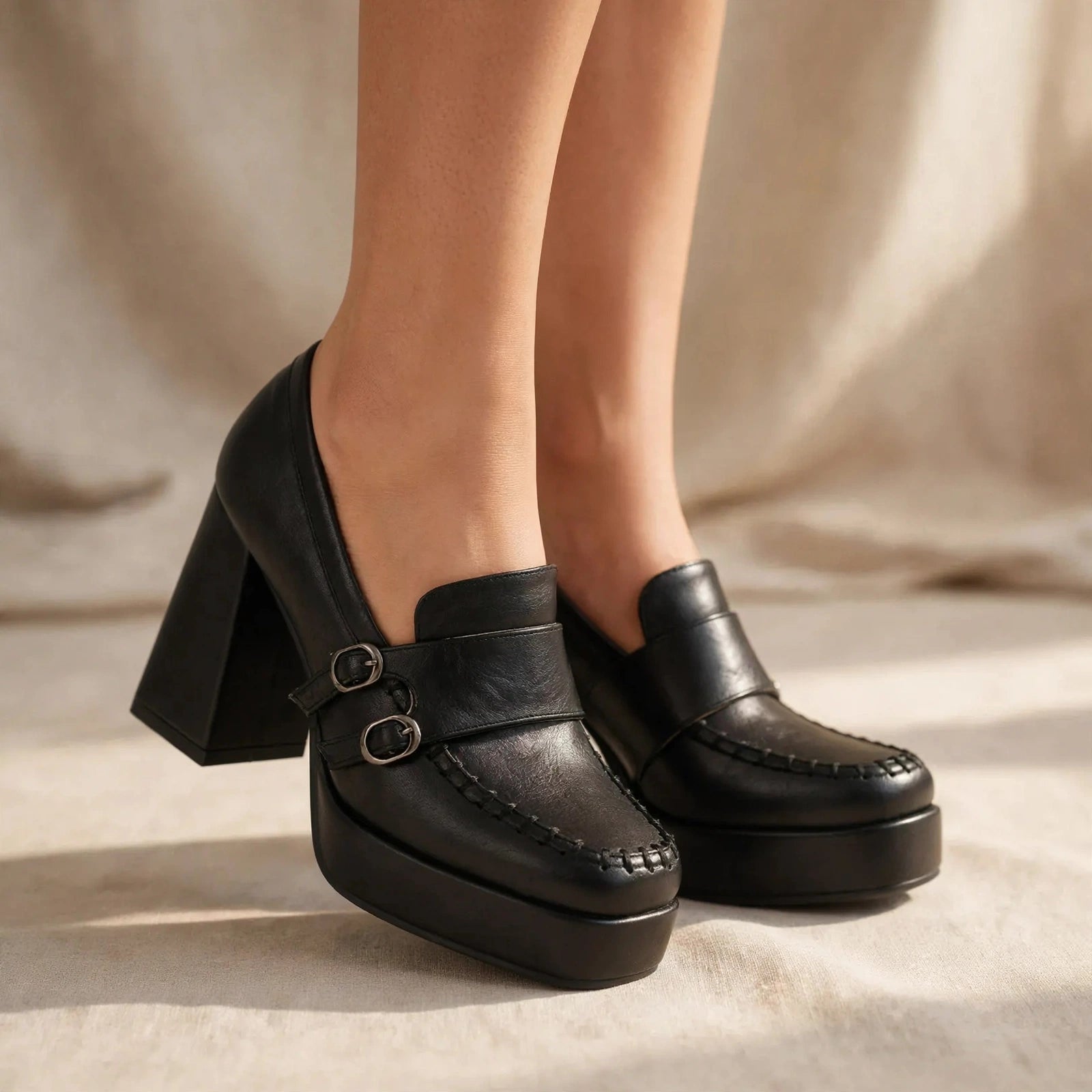 Kendall Genuine Leather Loafers