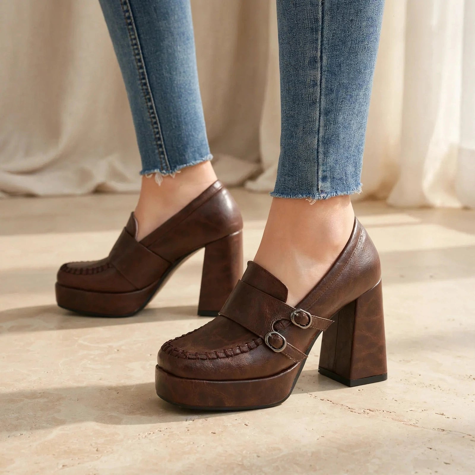 Kendall Genuine Leather Loafers