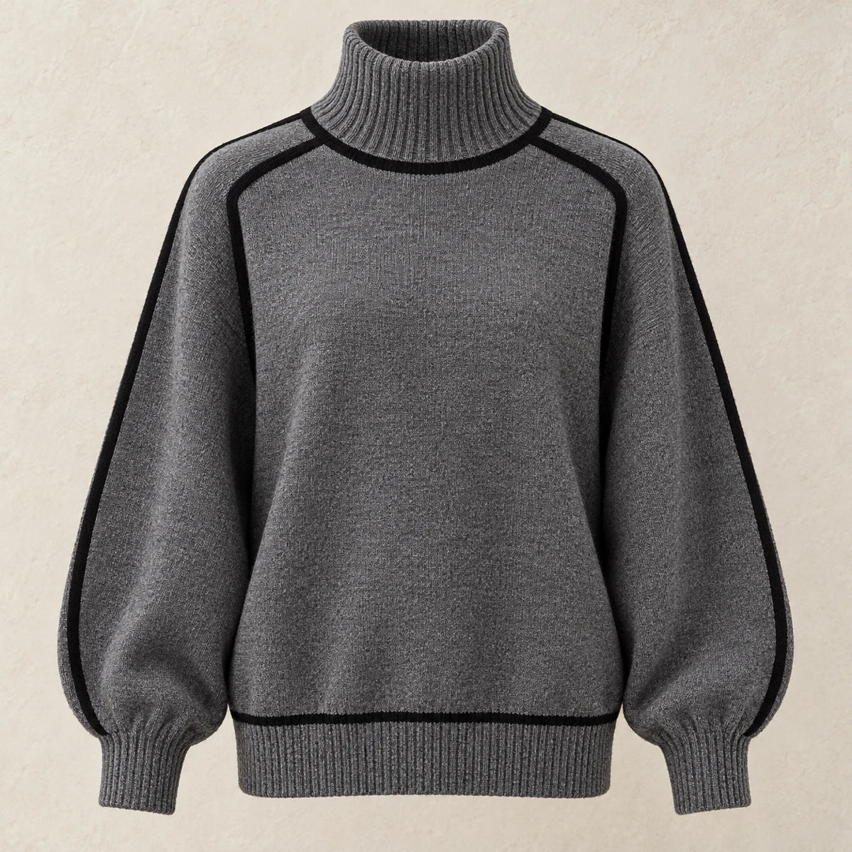 Knit Sweater | Lenora Gray front