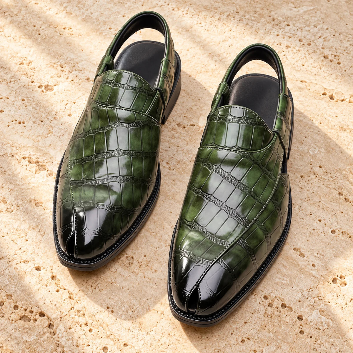 Lawrence Sandals Green secondary