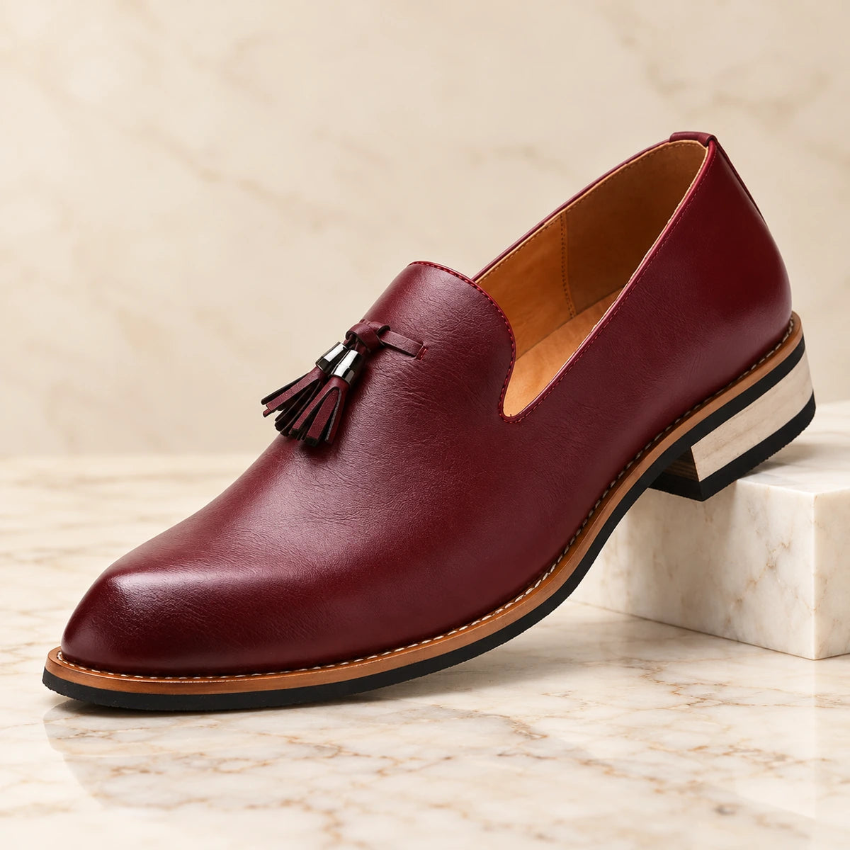 Leather Loafers | Forrest Red primary