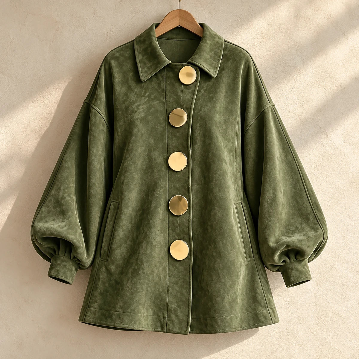 Rosalind Dress Green hanger