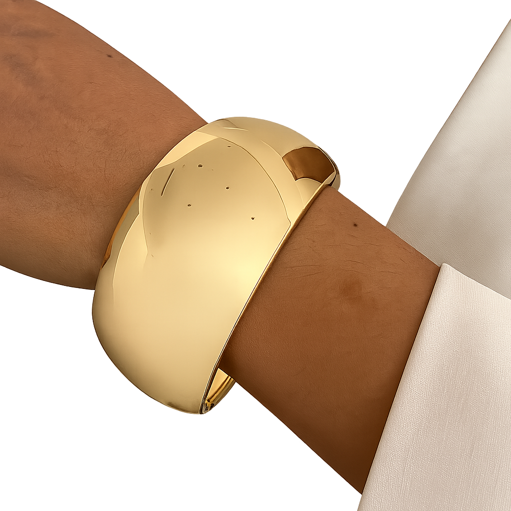 Solenne Cuff Chunky Bangle
