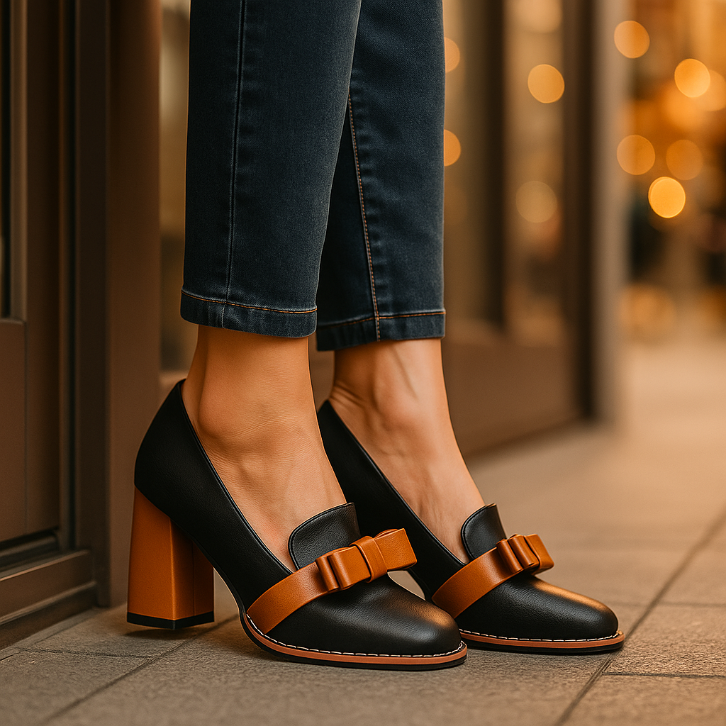 Atara Block Heels