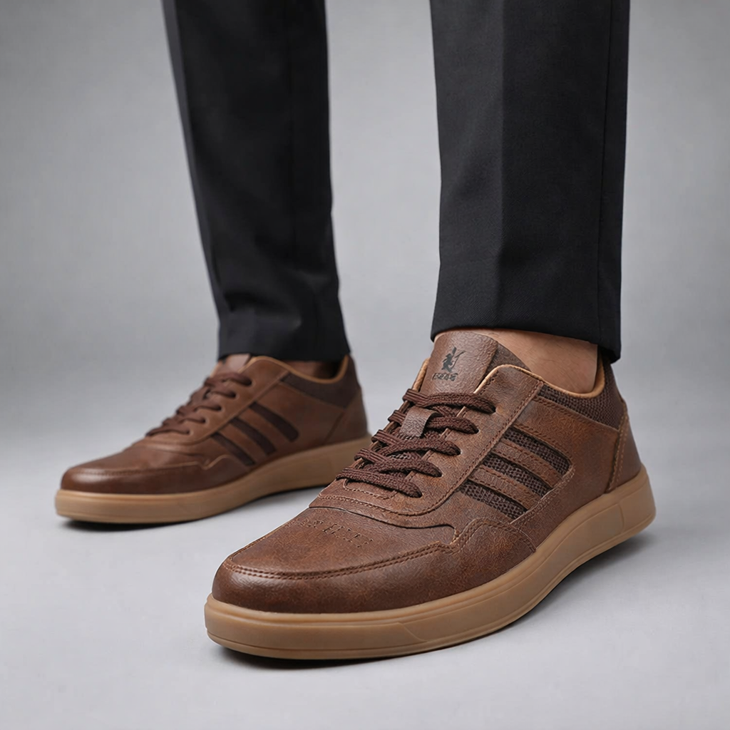 Lexington Court Leather Sneakers