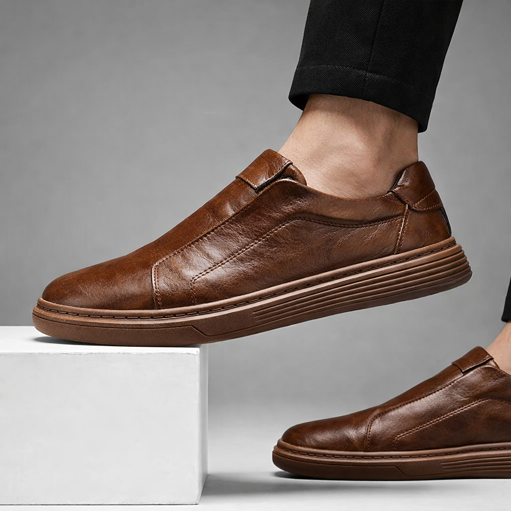 Kensington Court Leather Sneakers