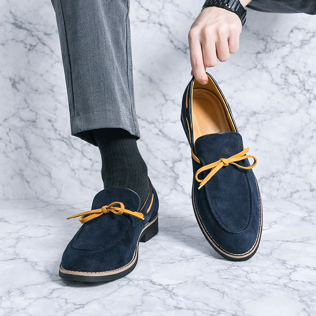 Santoro Suede Loafers