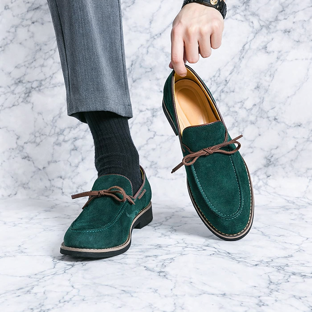 Santoro Suede Loafers