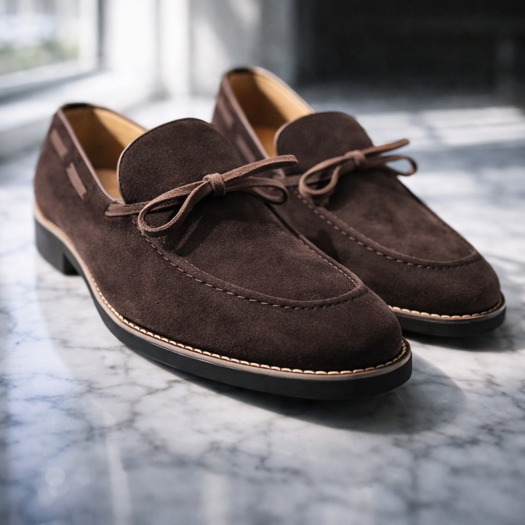 Santoro Suede Loafers