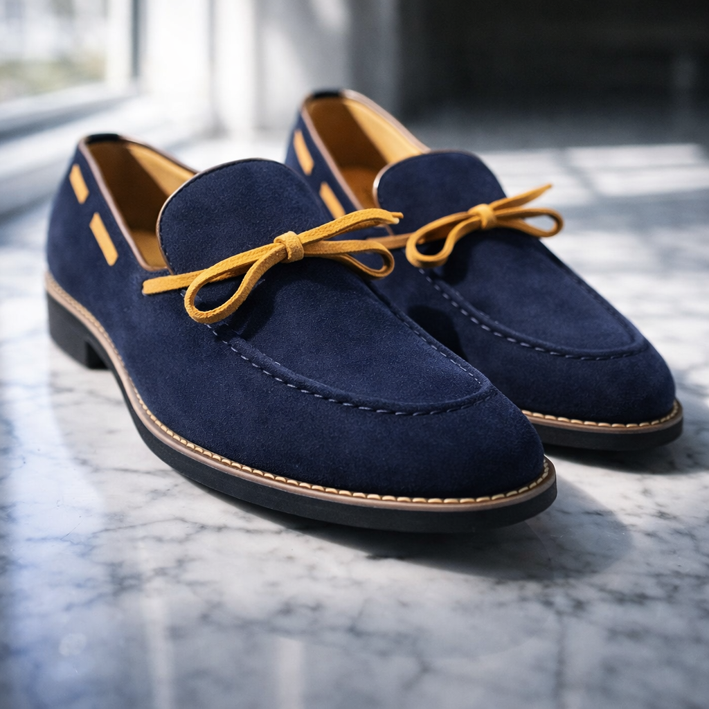 Santoro Suede Loafers