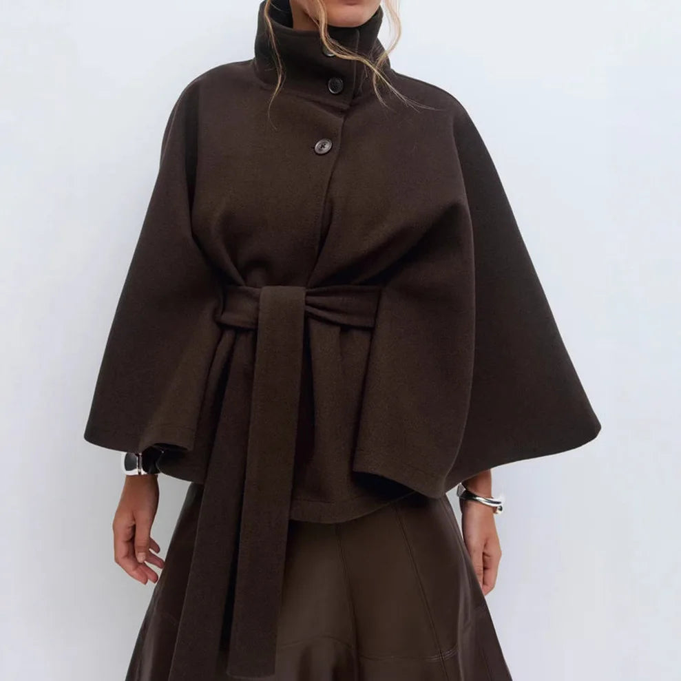 Alicia Lace-Up Coat
