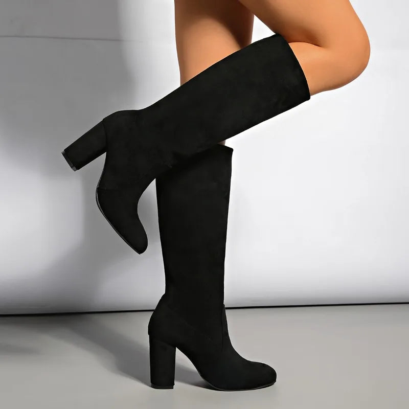 Dakota Suede Tall Boots
