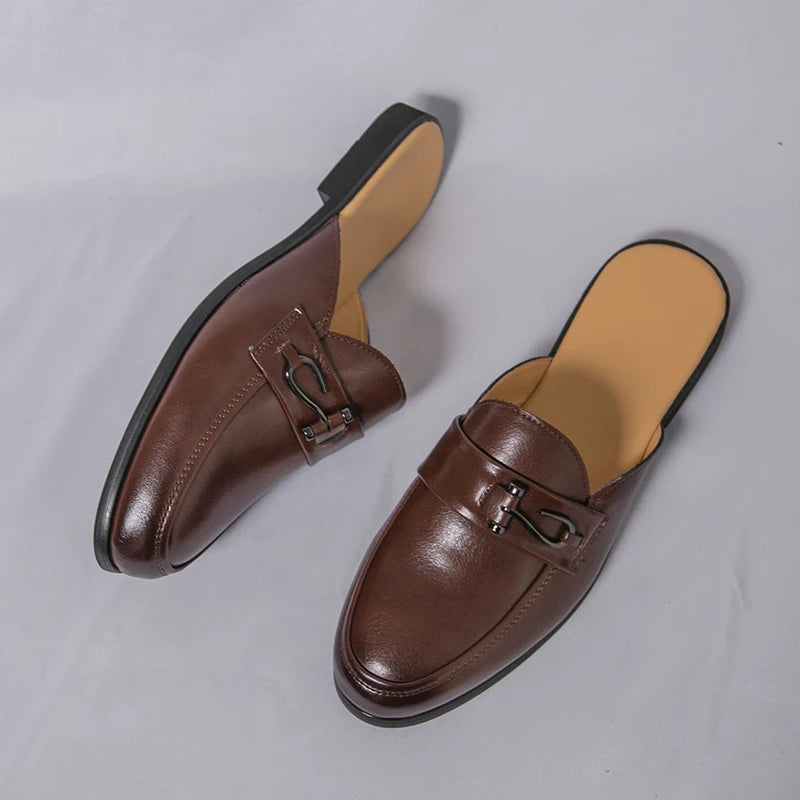 Warren Genuine Leather Mules