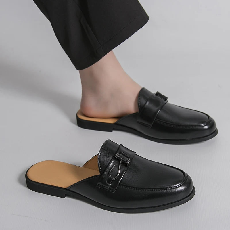 Warren Genuine Leather Mules