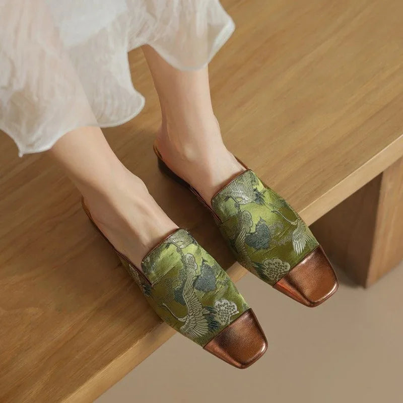 Sara Walk Mules