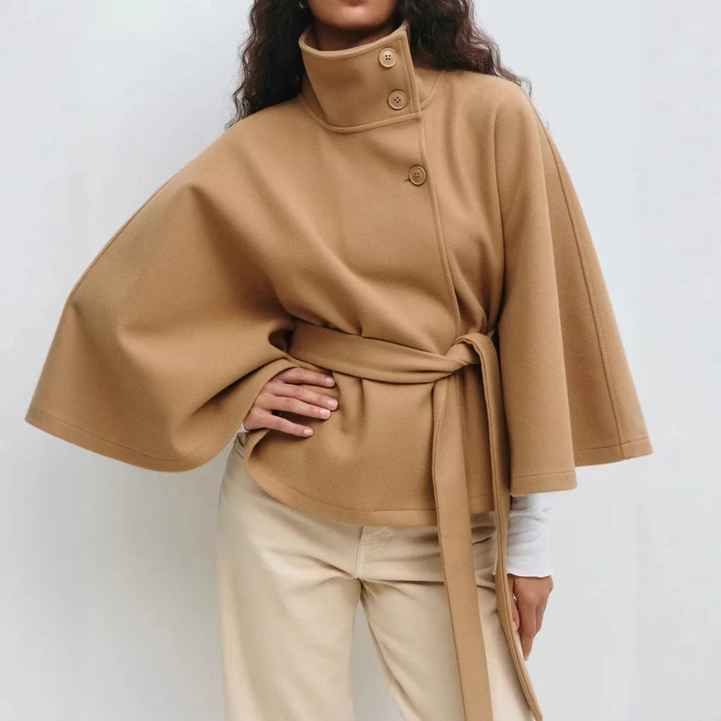 Alicia Lace-Up Coat