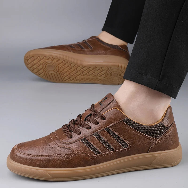 Lexington Court Leather Sneakers