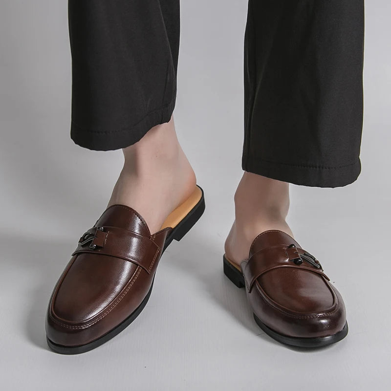 Warren Genuine Leather Mules