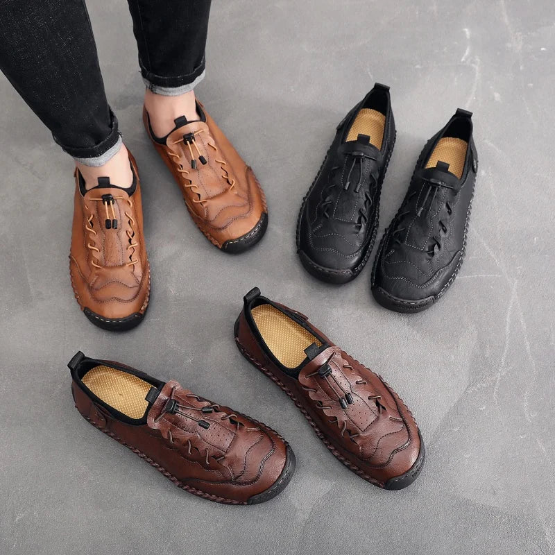 Langston Pace Leather Sneakers