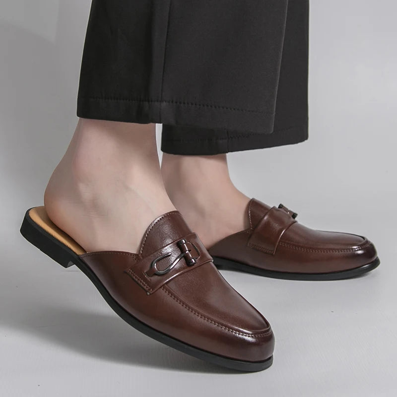 Warren Genuine Leather Mules