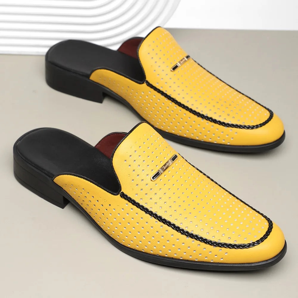 Porter Leather Mules