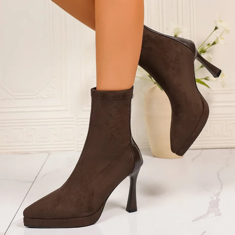 Blair Genuine Suede Boots