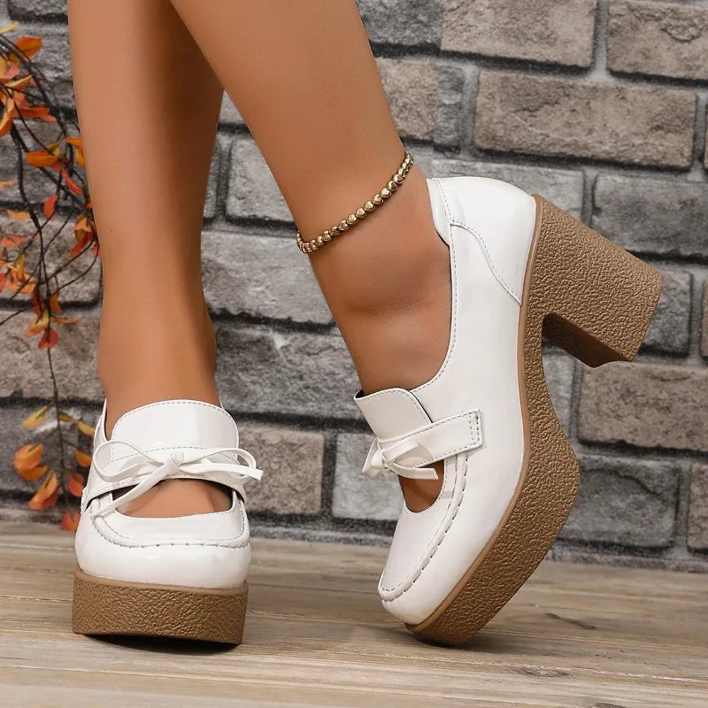 Harper Platform Mary Janes