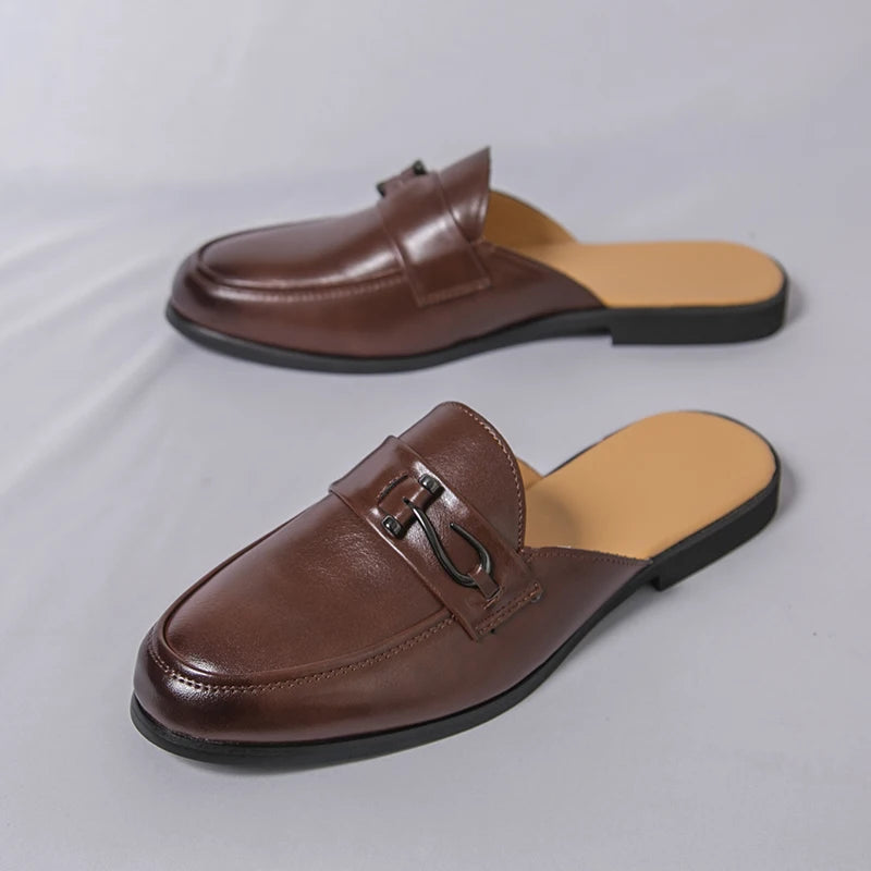 Warren Genuine Leather Mules