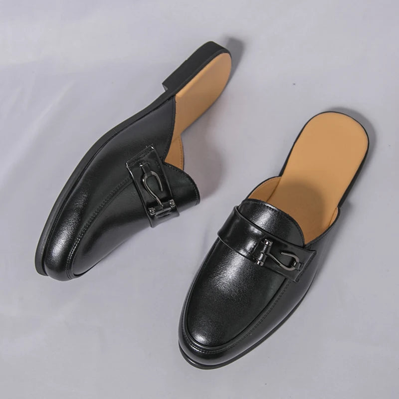Warren Genuine Leather Mules