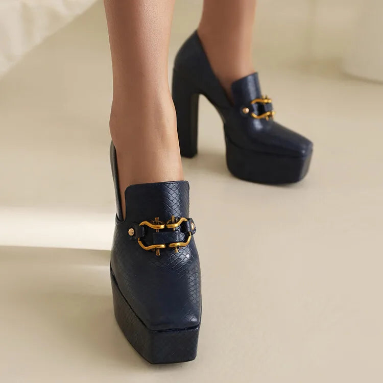 Scarlett Genuine Leather Heels