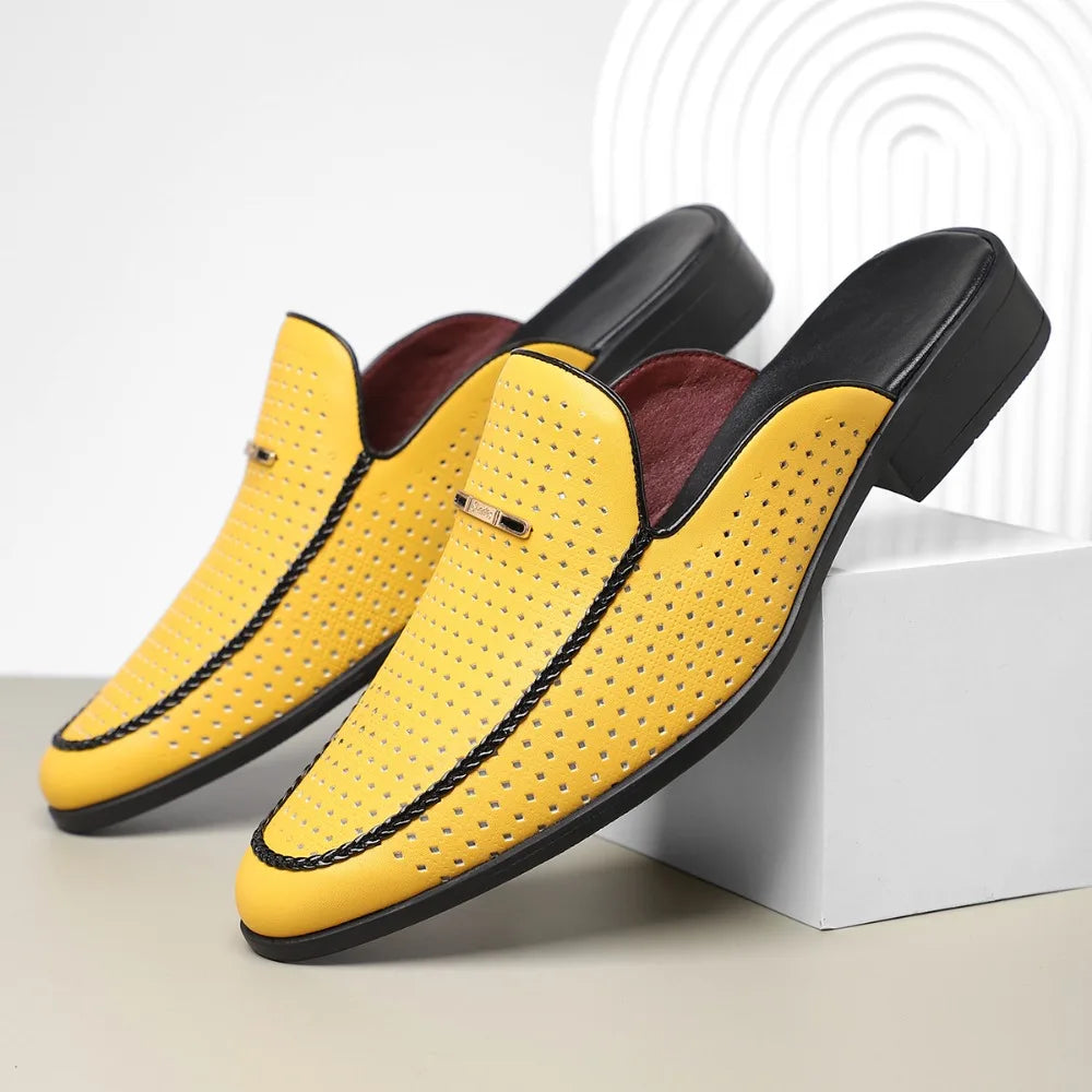 Porter Leather Mules