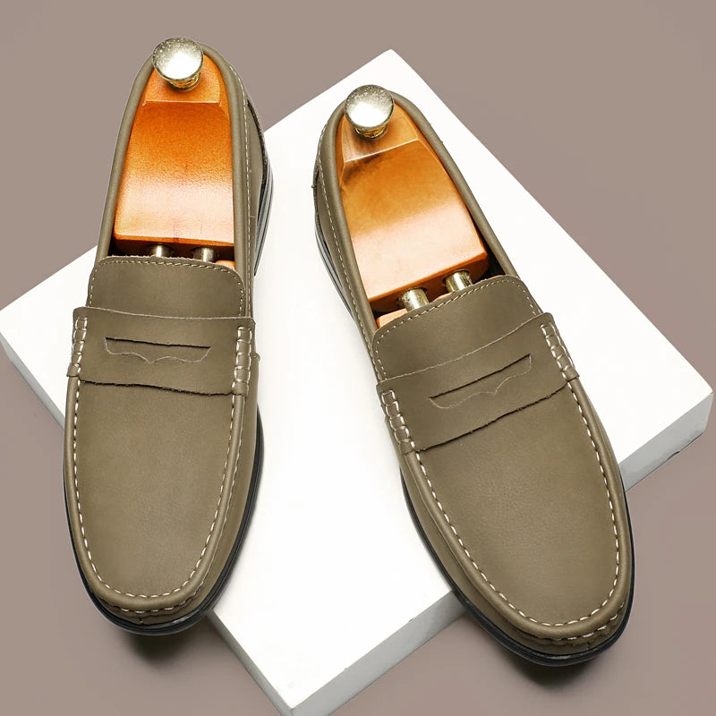 Garrison Genuine Leather Loafers
