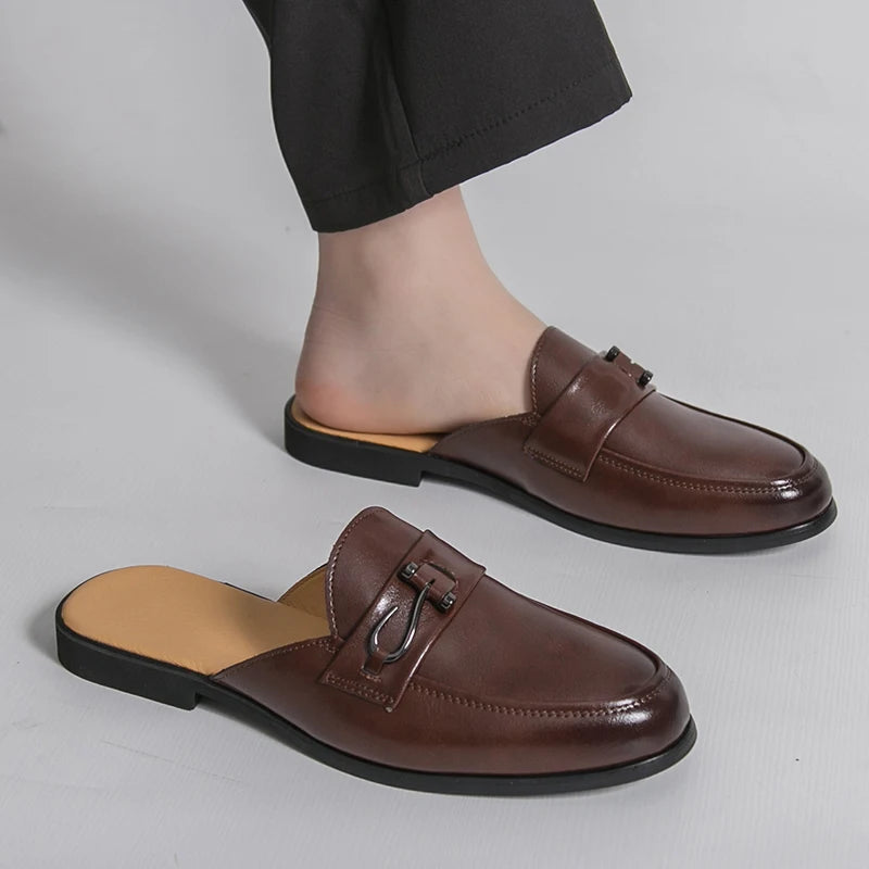 Warren Genuine Leather Mules