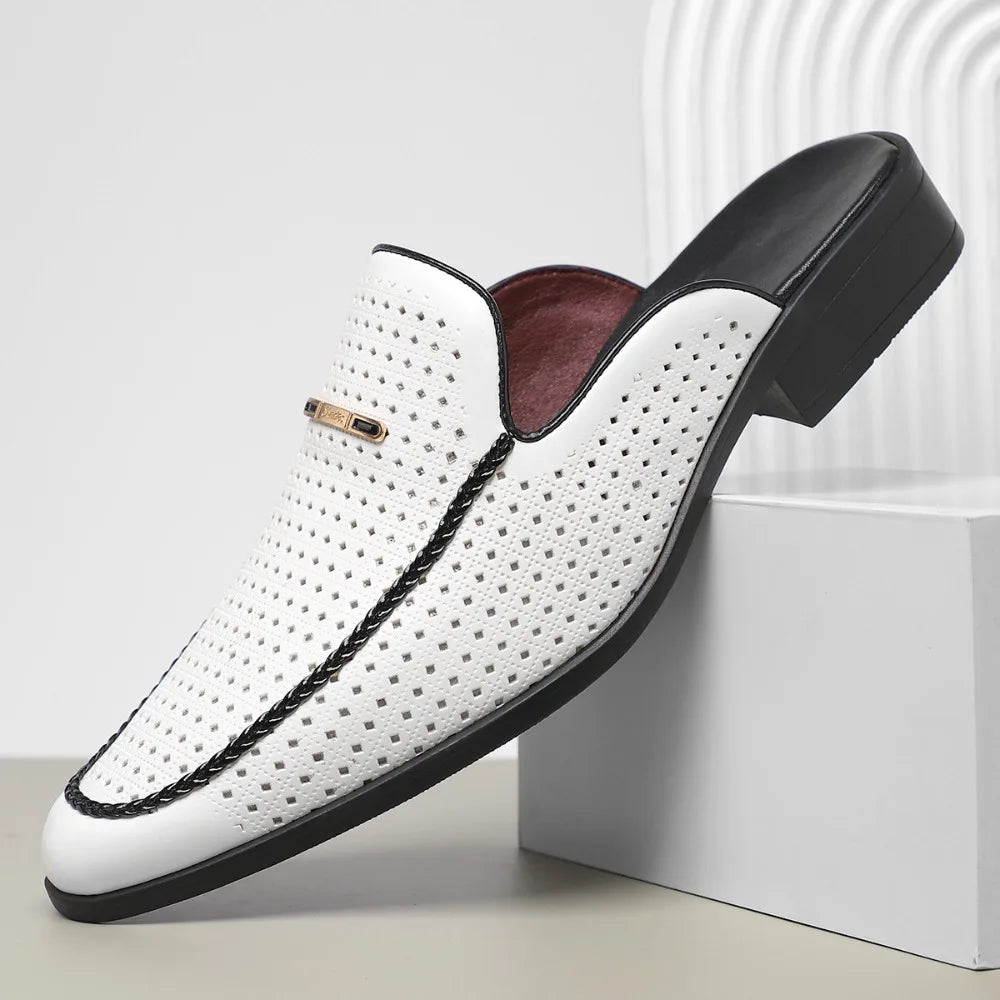 Porter Leather Mules