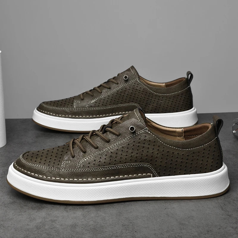 Castro Cerrano Leather Sneakers