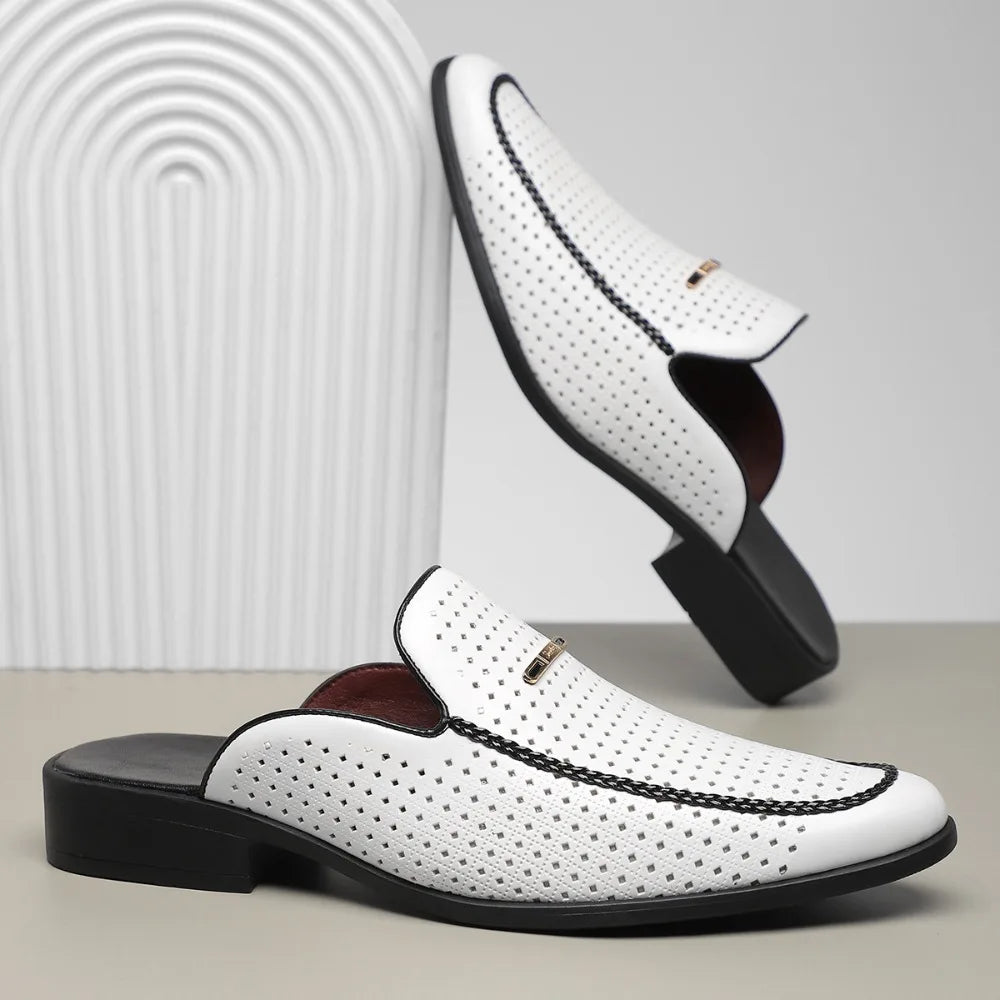 Porter Leather Mules