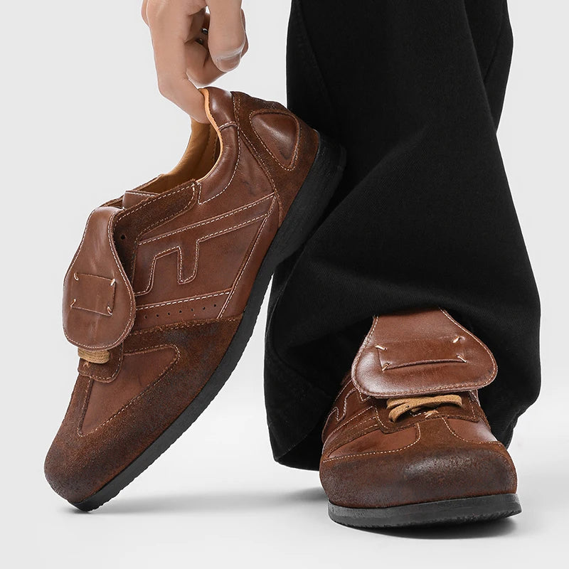 Benard Bony Leather Sneakers