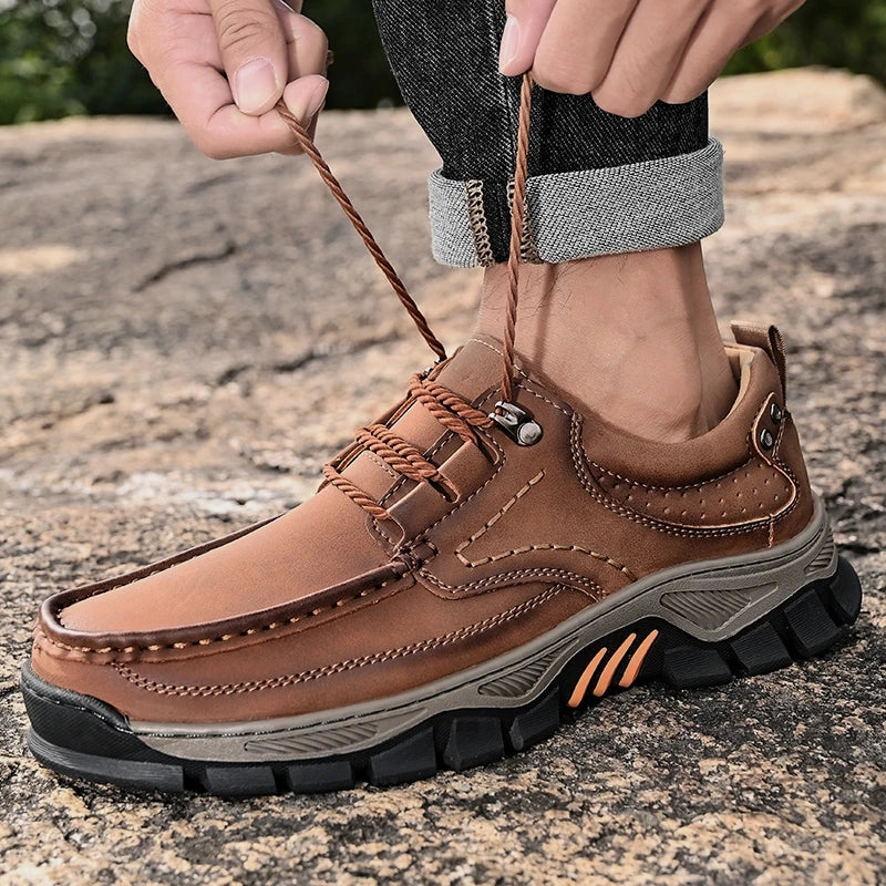 Arthur Trail Leather Sneakers
