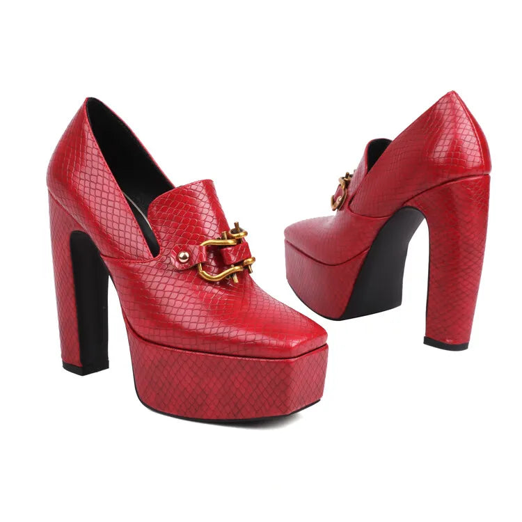 Scarlett Genuine Leather Heels