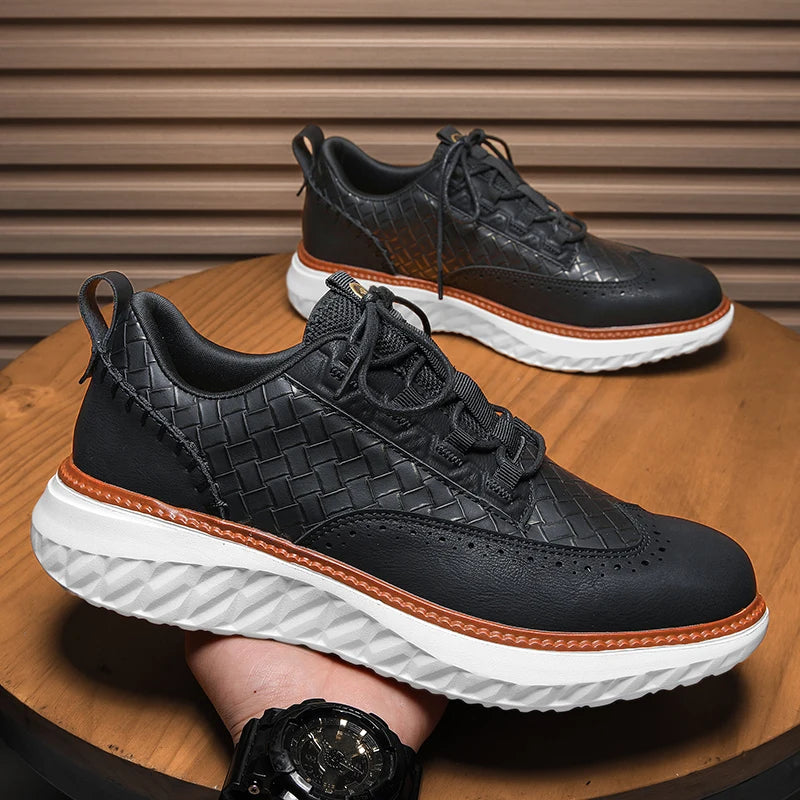 Ray Motion Leather Sneakers
