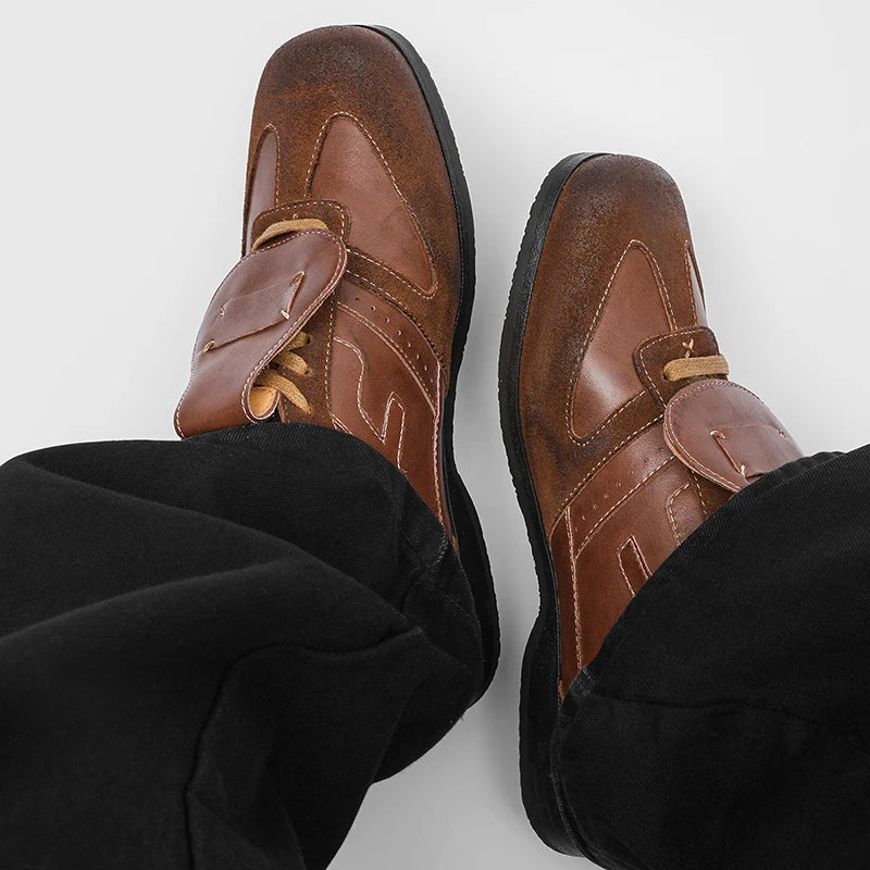 Benard Bony Leather Sneakers