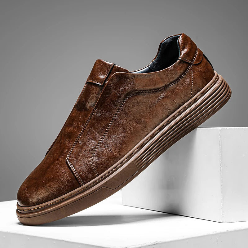 Kensington Court Leather Sneakers
